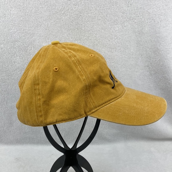 Magnolia Cora Script Mustard Yellow Cap OS - Picture 3 of 9